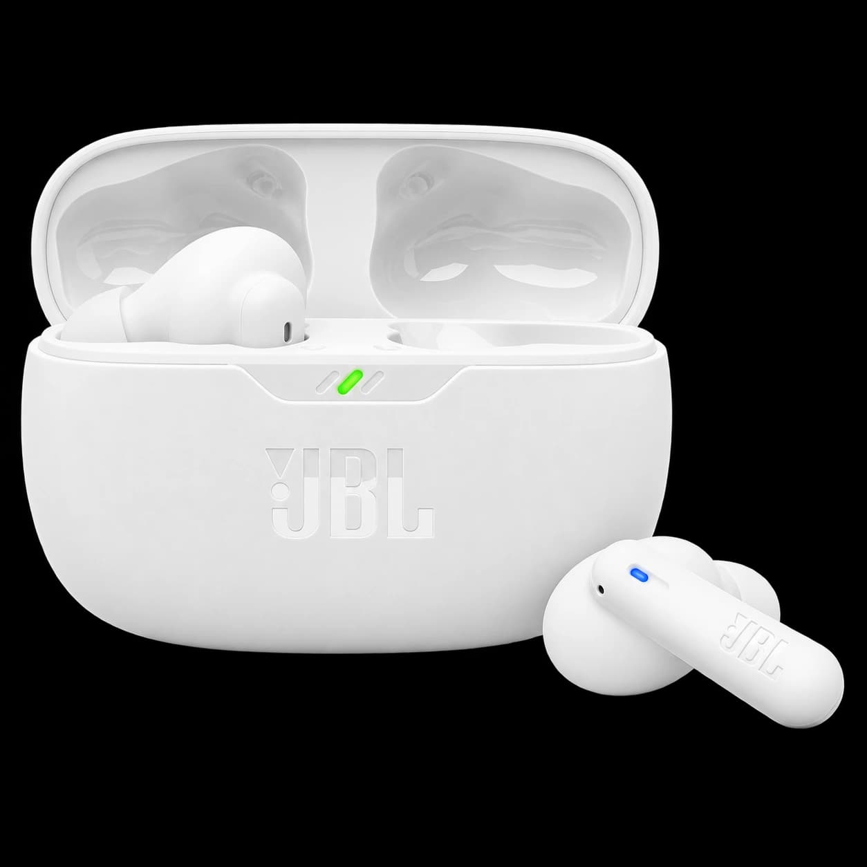 흰색 JBL 이어폰